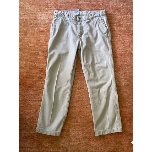 Carhartt Men's Relaxed Fit Twill 5-Pocket Work Pant - Picture 3 of 12